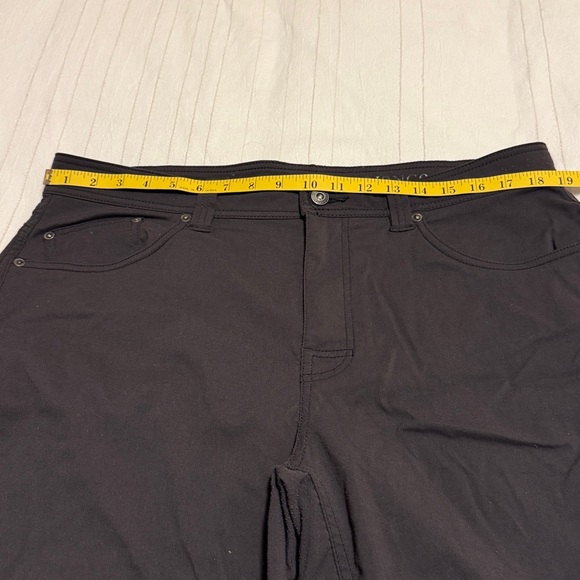 Prana Men's Black Flat Front Shorts - Picture 4 of 5